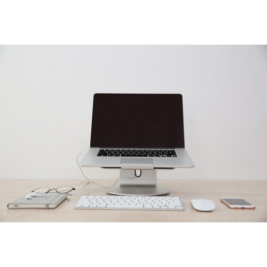 POUT EYES 4 Aluminium laptop stand silver