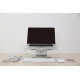 POUT EYES 4 Aluminium laptop stand silver