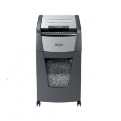 Rexel Optimum Auto+ 300X paper shredder Micro-cut shredding Black, Grey