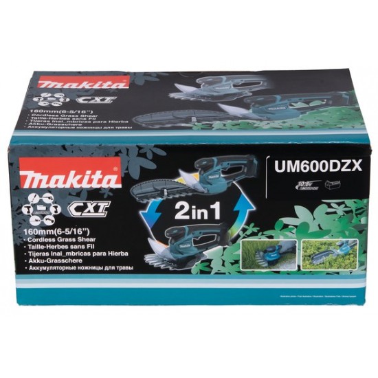 Makita UM600DZX cordless grass shear Black,Blue 12 V