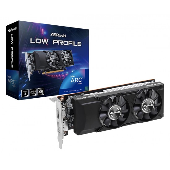 Asrock Arc A380 Low Profile Intel 6 GB GDDR6