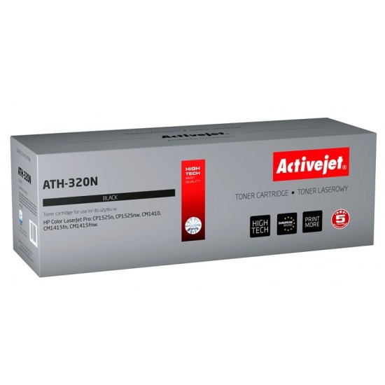 Activejet ATH-320N Toner (replacement for HP 128A CE320A; Supreme; 2000 pages; black)