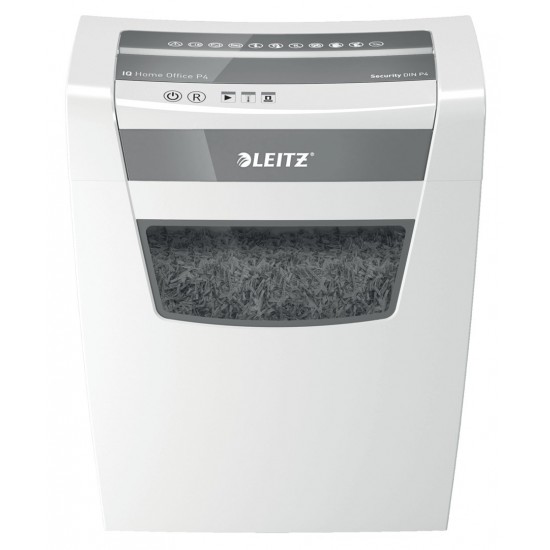 Leitz IQ Home Office P-4 paper shredder Particle-cut shredding 22 cm White