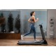 Electric treadmill, home OVICX Q2S PLUS bluetooth&app, 1-14km (black)