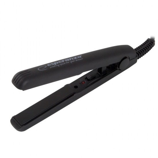 Esperanza EBP008 hair styling tool Straightening iron Warm Black 22 W