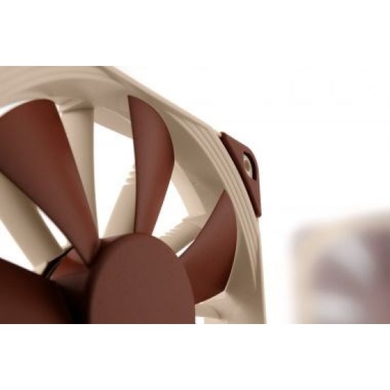 Noctua NOC-NF-F12-PWM Computer case Fan 12 cm Beige, Brown 1 pc(s)