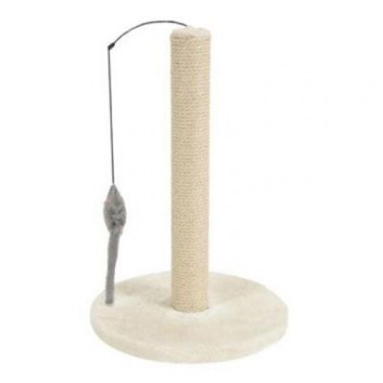 Zolux Cat scratching post with toy 63 cm - beige