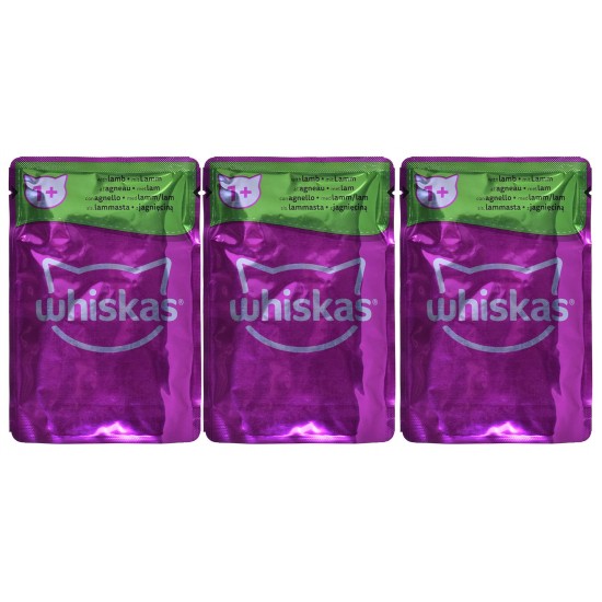 WHISKAS Classic Meals in Sauce - wet cat food - 12x85g