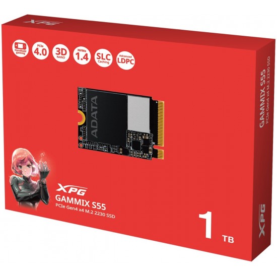 ADATA SSD GAMMIX S55 1TB Gen 4x4 2230