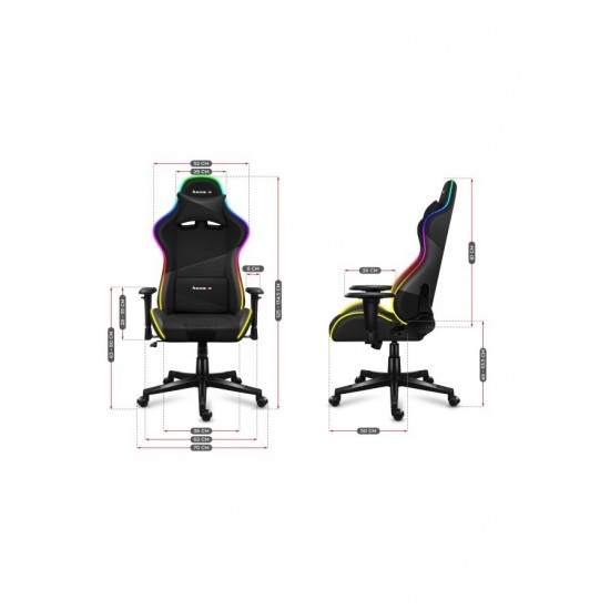 Huzaro Force 6.2 Black RGB gaming chair