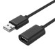 UNITEK Y-C450GBK USB cable 2 m USB 2.0 USB A Black