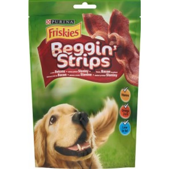 Purina Friskies Beggin Strips cats dry food 120 g Adult