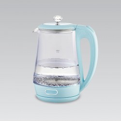 Maestro MR-052-BLUE Electric glass kettle, blue 1.7 L