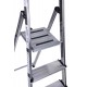 Krause Secury Folding ladder silver