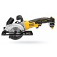 DEWALT DCS571NT-XJ portable circular saw 115 mm 18V T-STAK Black, Yellow