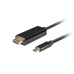 LANBERG CABLE USB-C(M)->HDMI(M) 3M 4K 60HZ BLACK