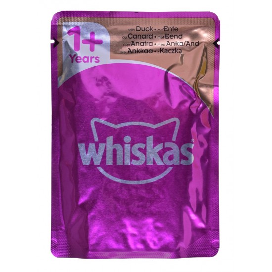 WHISKAS Poultry Feasts in Jelly - wet cat food - 80x85 g