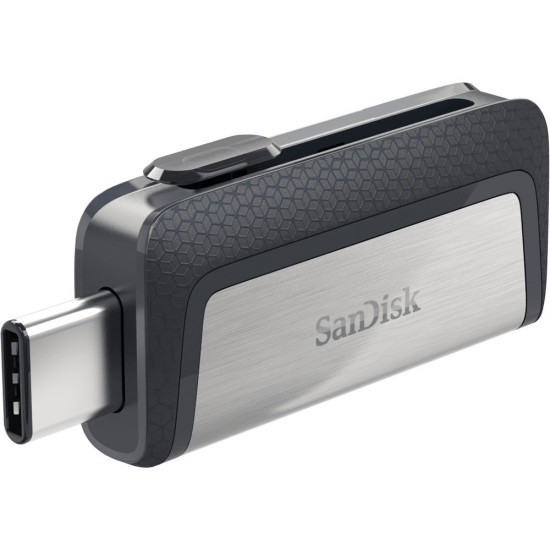 Sandisk Ultra Dual Drive USB Type-C USB flash drive 64 GB USB Type-A / USB Type-C 3.2 Gen 1 (3.1 Gen 1) Black,Silver