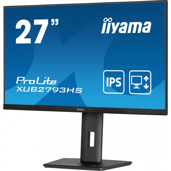 iiyama ProLite XUB2793HS-B6 LED display 68.6 cm (27