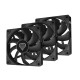 NATEC Oxal 120 Computer case Fan 12 cm Black 3 pc(s)