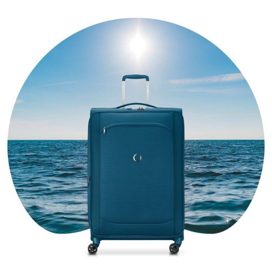 DELSEY SUITCASE 78 CM BLUE