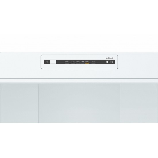 Bosch Serie 2 KGN36NWEA fridge-freezer Freestanding 305 L E White