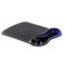 Kensington Duo Gel Mouse Pad with Integrated Wrist Support - Blue/Smoke