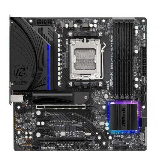 Asrock B650M PG Riptide AMD B650 Socket AM5 micro ATX