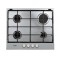 Whirlpool TGML 650 IX hob Silver Built-in Gas 4 zone(s)