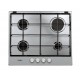 Whirlpool TGML 650 IX hob Silver Built-in Gas 4 zone(s)