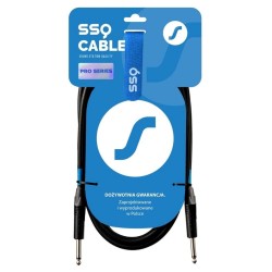 SSQ JMJM5 - Cable 2x Jack mono 6,3 mm - 2x Jack mono 6,3 mm, 5 m