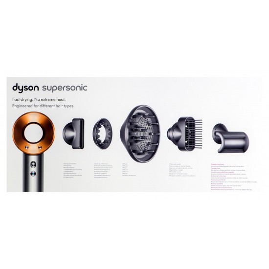 Hair dryer  DYSON HD07 Nickel/Copper