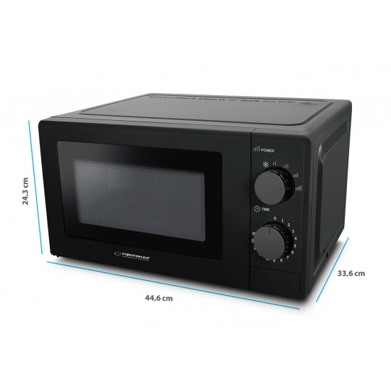 Esperanza EKO011K Microwave Oven 1100W Black