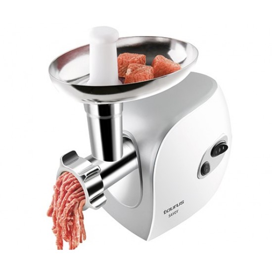 Taurus Savoy mincer 450 W Stainless steel, White