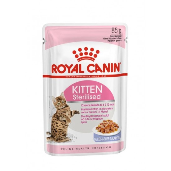 ROYAL CANIN FHN Kitten Sterilised - Wet cat food - 12x85g