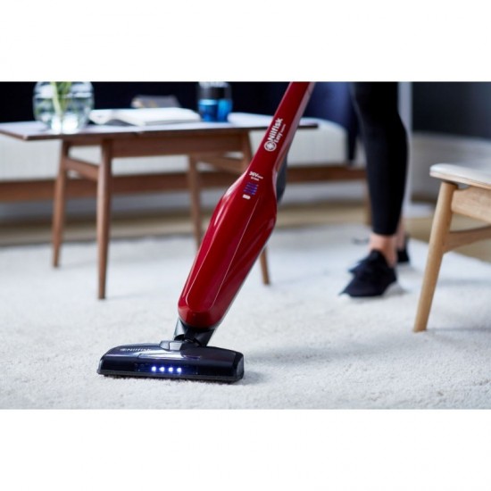 Upright vacuum cleaner Nilfisk Easy 36VMAX Red Without bag 0.6 l 170 W Red