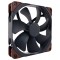 Noctua NF-A14 INDUSTRIALPPC-2000 IP67 PWM Computer case Fan 14 cm Black, Brown