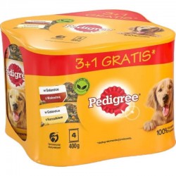 PEDIGREE Beef and chicken with jelly - Wet dog food - 4x400 g