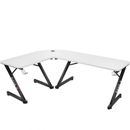 GAMING DESK HUZARO HERO 7.0 WHITE