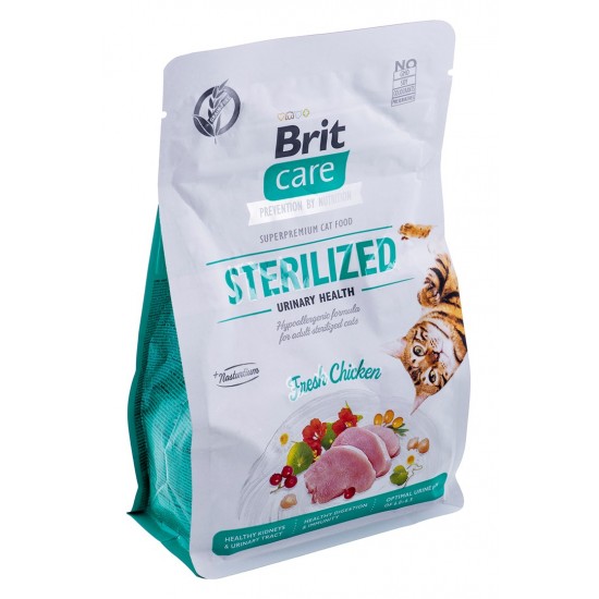 BRIT Care Grain-Free Sterilized Urinary - dry cat food - 400 g