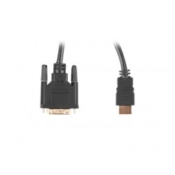 Lanberg CA-HDDV-20CU-0018-BK video cable adapter 1.8 m HDMI Type A (Standard) DVI-D Black