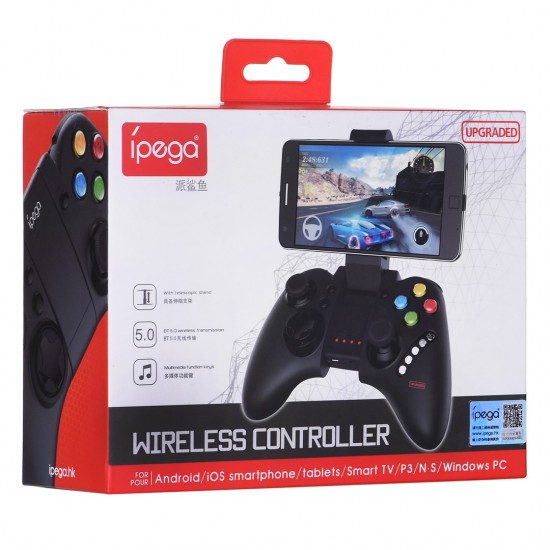 IPEGA PG-9021 Gaming Controller Black Bluetooth Gamepad Analogue Android, PC, iOS