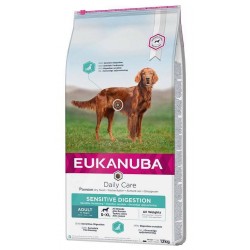 Eukanuba Daily Care Adult Sensitive Digestion - dry dog food - 12 kg