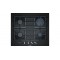 Bosch Serie 6 PPP6A6B90 hob Black Built-in Gas 4 zone(s)