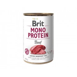 BRIT Mono Protein Beef - wet dog food - 400 g