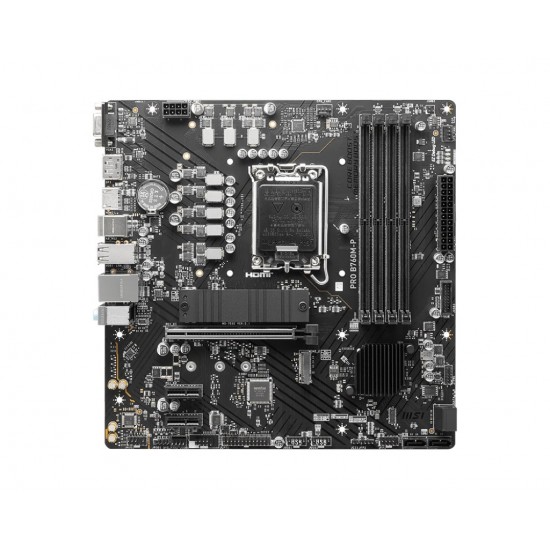 MSI PRO B760M-P motherboard Intel B760 LGA 1700 micro ATX