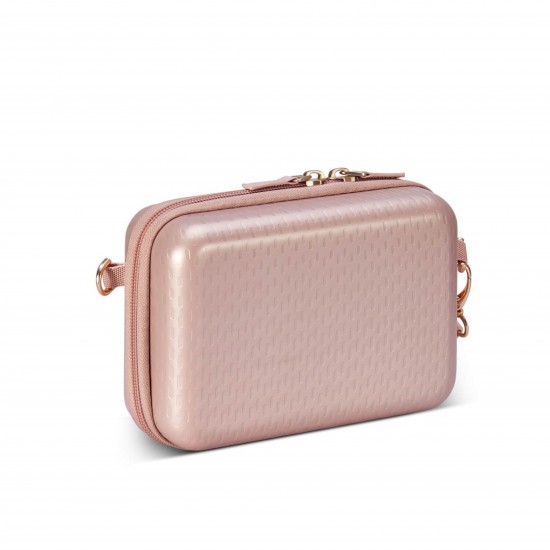 DELSEY BAG TURENNE HORIZONTAL CLUTCH PEONY