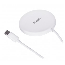 AUEKY Aircore Magnetic LC-A1 Wireless magnetic charger QI USB-C 15W White