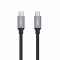 AUKEY CB-CD5 USB cable 1 m USB 2.0 USB C Black, Grey