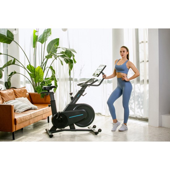 OVICX Spinning bike, stationary magnetic Q200X with 15.6